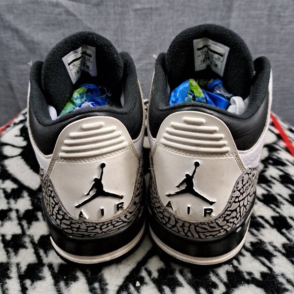 %Size 10 Nike Air Jordan 3 Retro Infrared Men Sneakers AJ26 main image 10